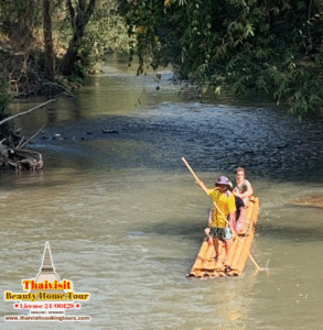bamboo rafting
