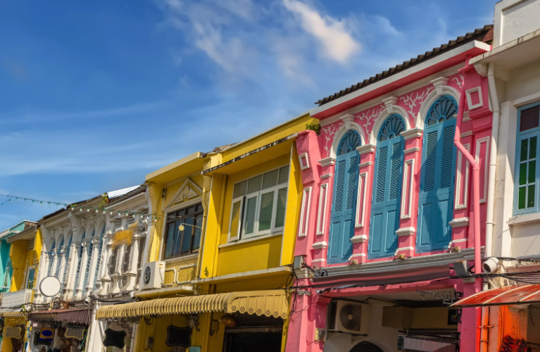Phucket city tour activity Phuket Old Town