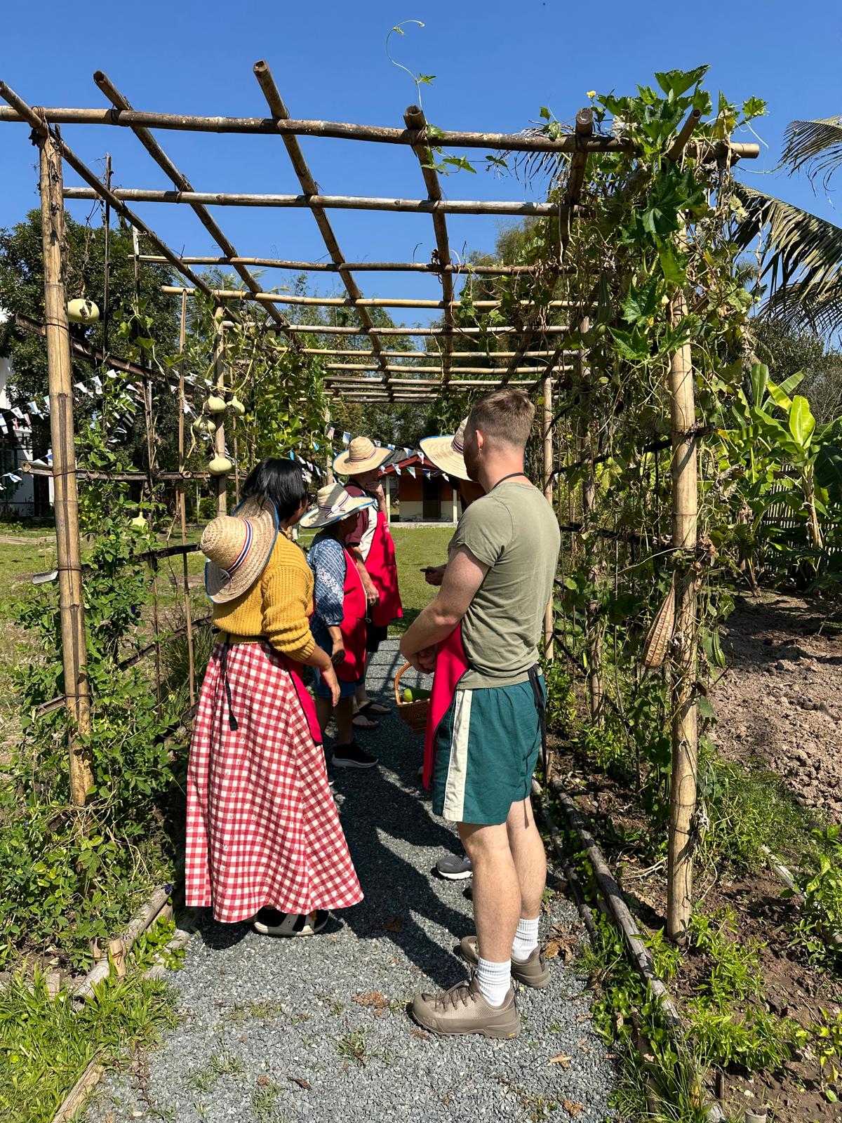 Organic farm cooking class Chiang Mai