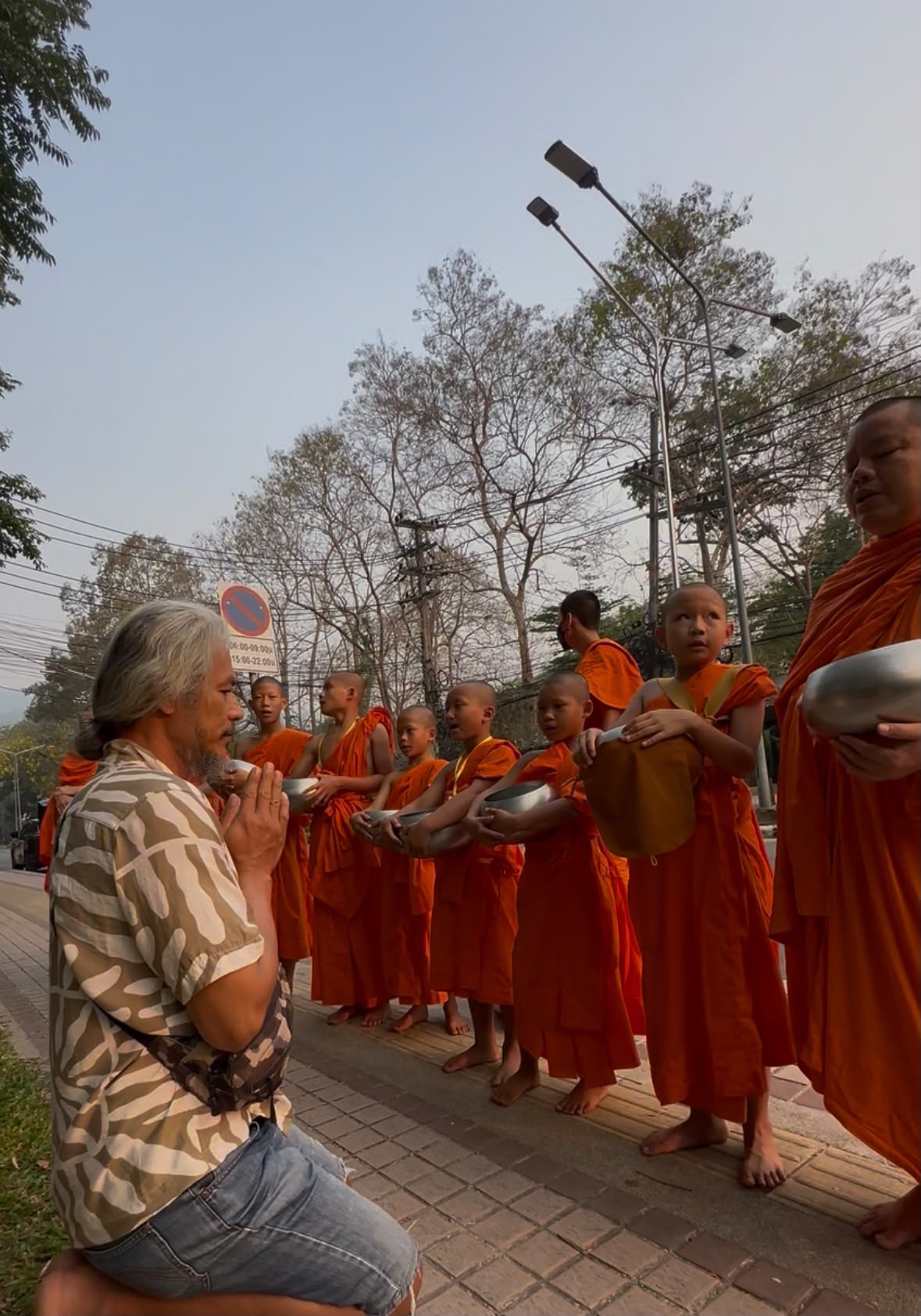 About us Yak with monks in Chiang Mai — Banjai Trips